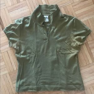 Lacoste women’s polo - olive green